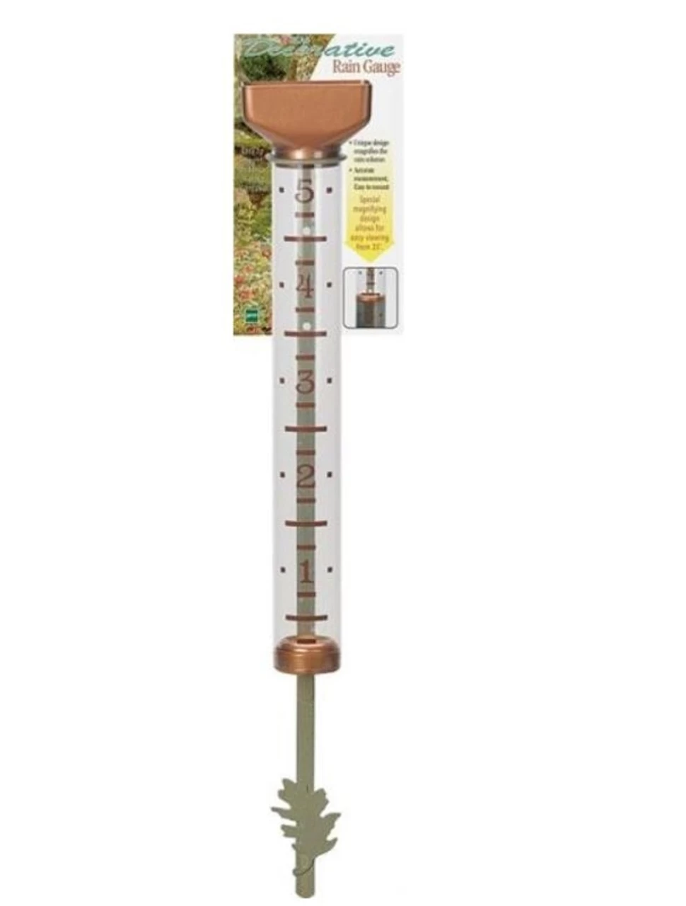Headwind Decorative Ez Read Rain Guage - 5" 3 Headwind Decorative Ez Read Rain Guage - 5"