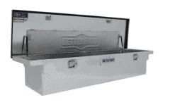 BETTER BUILT ALUMINUM CROSSOVER LOW PROFILE TRUCK TOOL BOX- SILVER -Ranch & farm shop only. P1073150 1 28379.1630127852