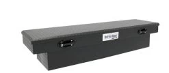 BETTER BUILT ALUMINUM CROSSOVER STANDARD TRUCK TOOL BOX- MATTE BLACK -Ranch & farm shop only. P1388770 20146.1630127843