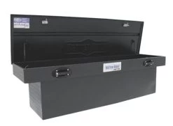 BETTER BUILT ALUMINUM CROSSOVER STANDARD DEEP TRUCK TOOL BOX- MATTE BLACK -Ranch & farm shop only. P1388785 1 69652.1630127849
