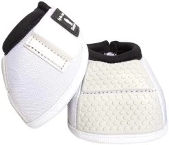 Classic Equine No Turn Flexion Bell Boots- White