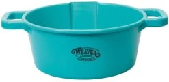 Weaver Leather 22 Quart Round Feed Pan -Ranch & farm shop only. P2213845 01 09781.1630000444