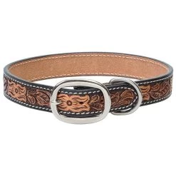 Weaver Leather Weaver Collar - Floral Tooled 3/4X15"