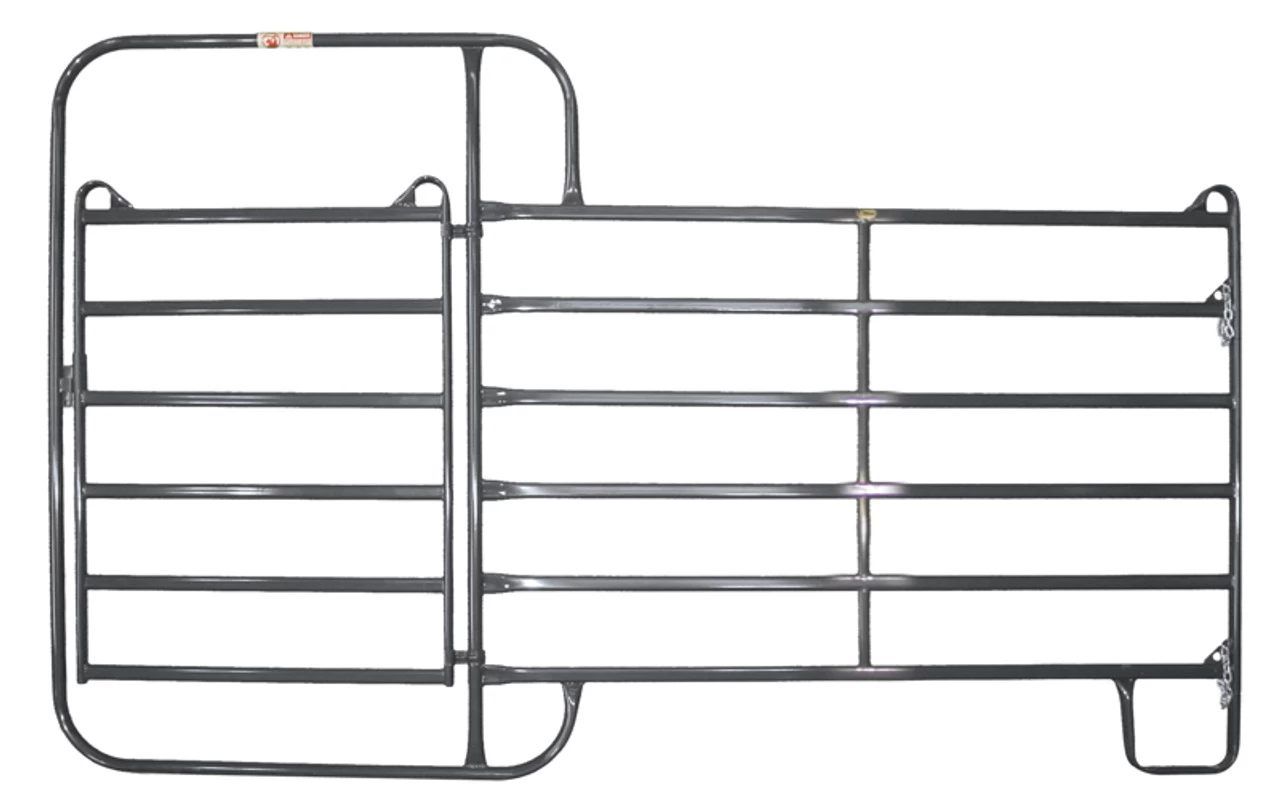 PRIEFERT PREMIER WALK THRU PANEL - GREY 3 PRIEFERT PREMIER WALK THRU PANEL - GREY