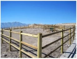 Western Wood Tenon Rail Wood Nominal