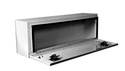 BETTER BUILT SINGLE LID TOP MOUNT TRUCK BOX- WHITE